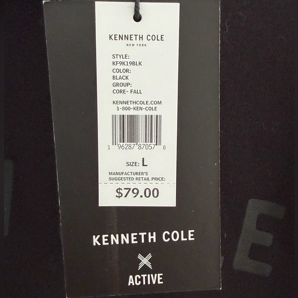 Kenneth Cole Large Active Pullover Hoodie – The Elements Collection (NWT) - Picture 14 of 14